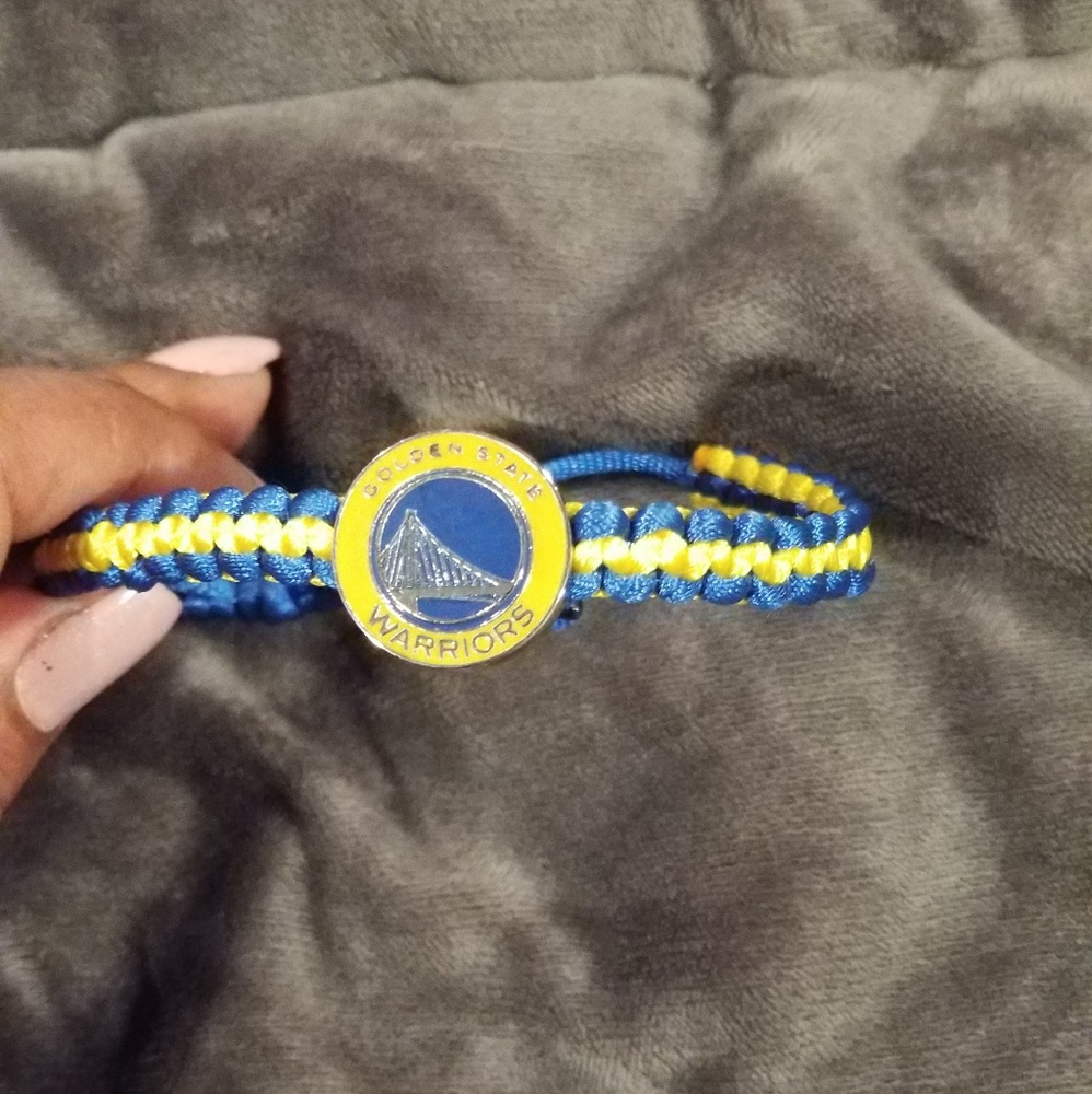 Golden state warriors bracelet